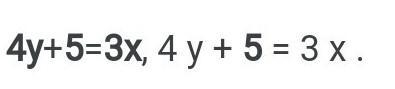 What is the equation of a straight line that is parallel to the line 4y=3x+5-example-1