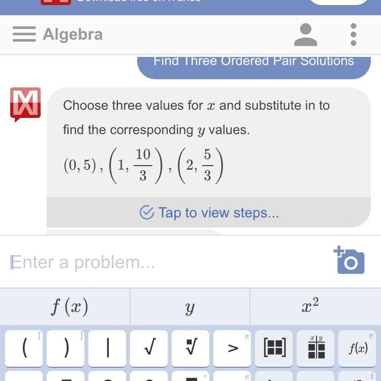 Which ordered pairs are solutions to the equation 5x+12y=12?-example-1