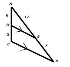 PLEASE HELP WITH MY MATH Carl is attempting to find the value of x by using the side-example-1