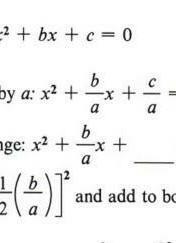 Quadratics by taking square roots: With Steps Create a list of steps, in order, that-example-2