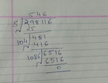 34. find the square root of 298116 by using long division method *​-example-1