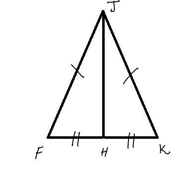 URGENT if triangle FGH is congruent to triangle KJH, find FH​-example-1