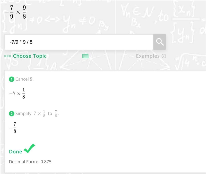 -7/9x9/8 what is the answer-example-1
