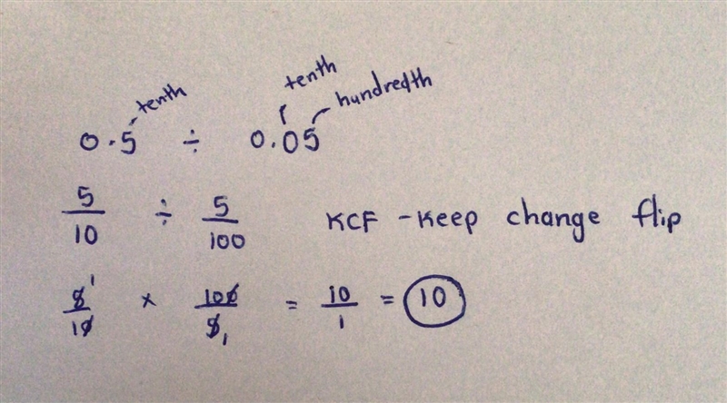 0.5 divided by 0.05 plz show work-example-1