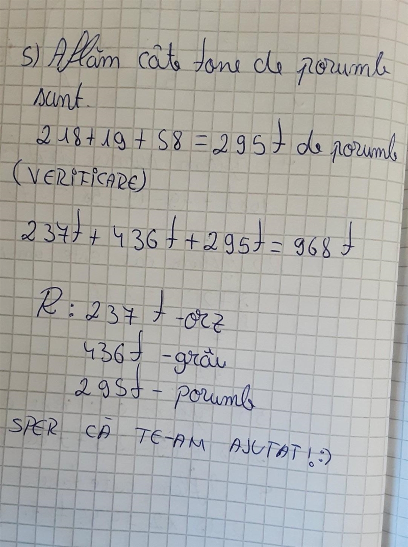 12 intr-un depozit sunt 968 tone de cereale: grau, orz și porumb. Cantitatea de orz-example-2