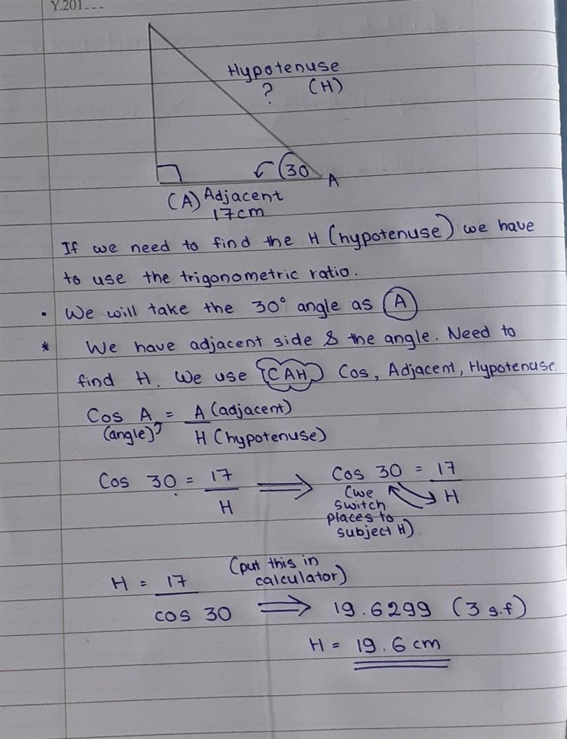 Hi friends, Please assist with my question below. In a right angle triangle, an angle-example-1