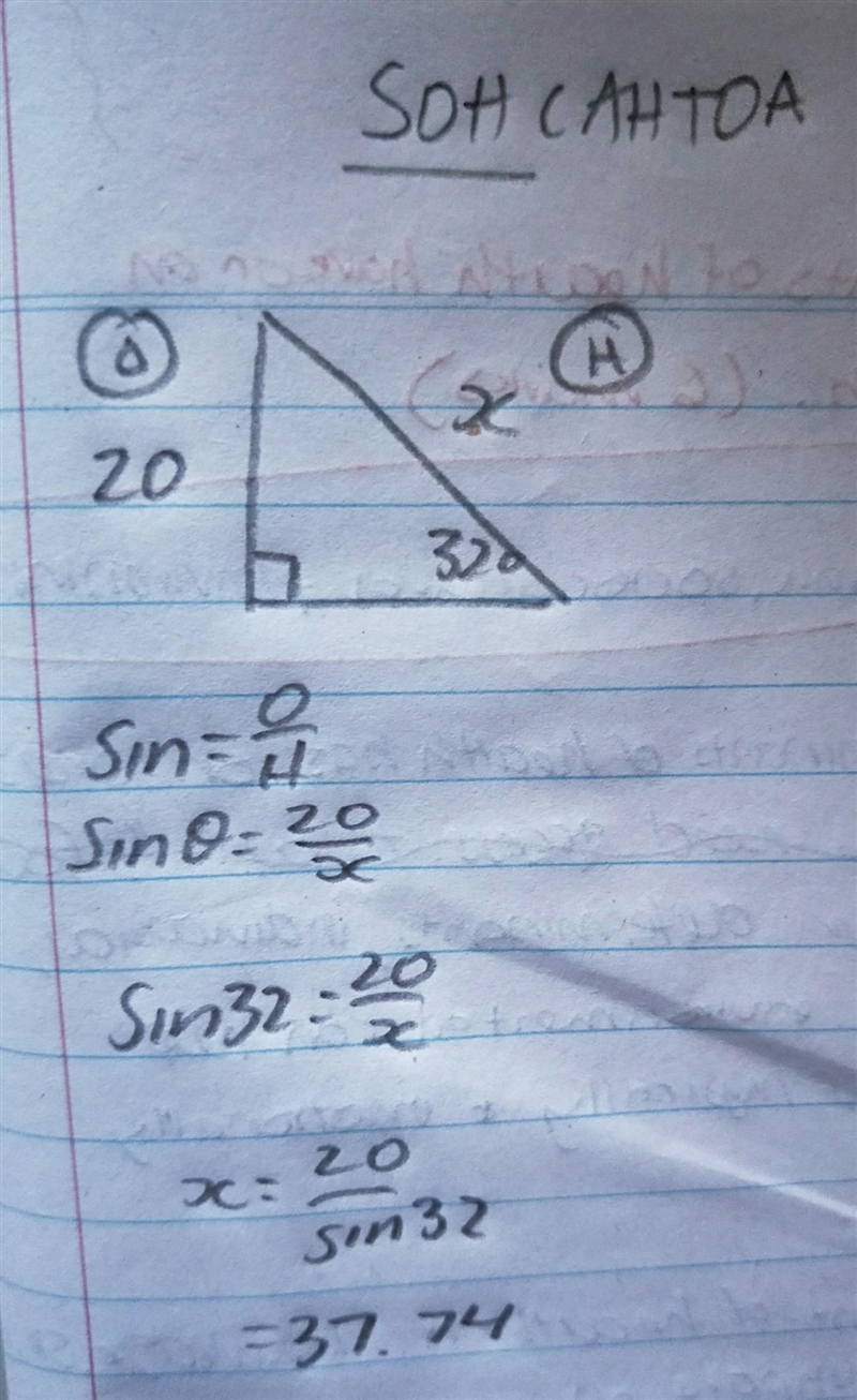 Solve for x. Round your answer to two decimal places. Show your work for full credit-example-1