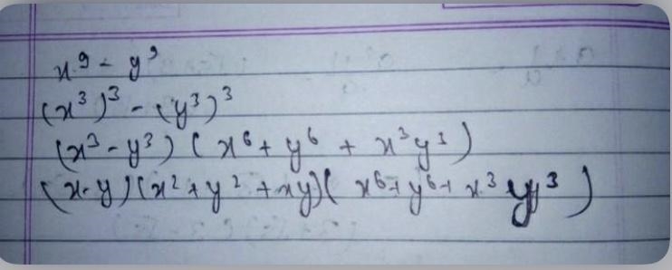 How do i factorise the expression x⁹ + y⁹ ?​-example-1