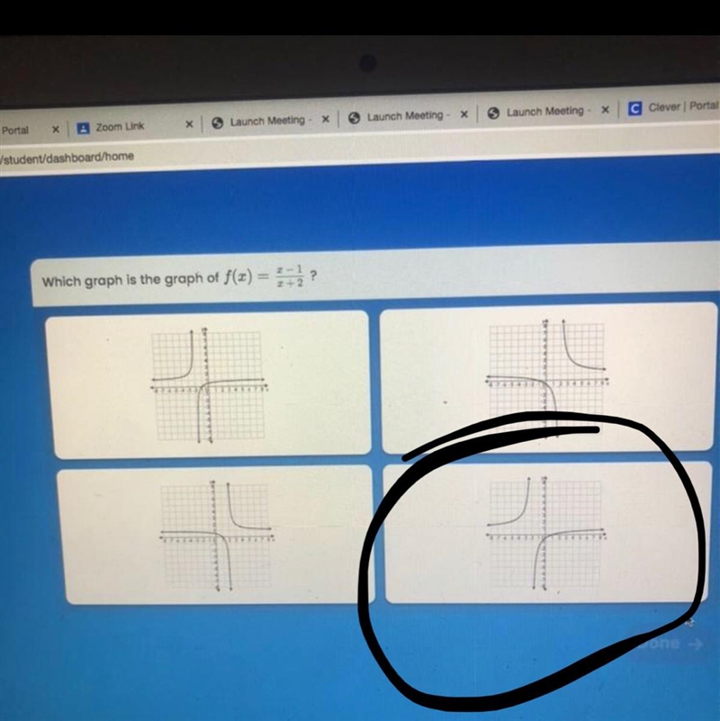 Which graph is the graph of f(x) = 2 + 2?-example-1