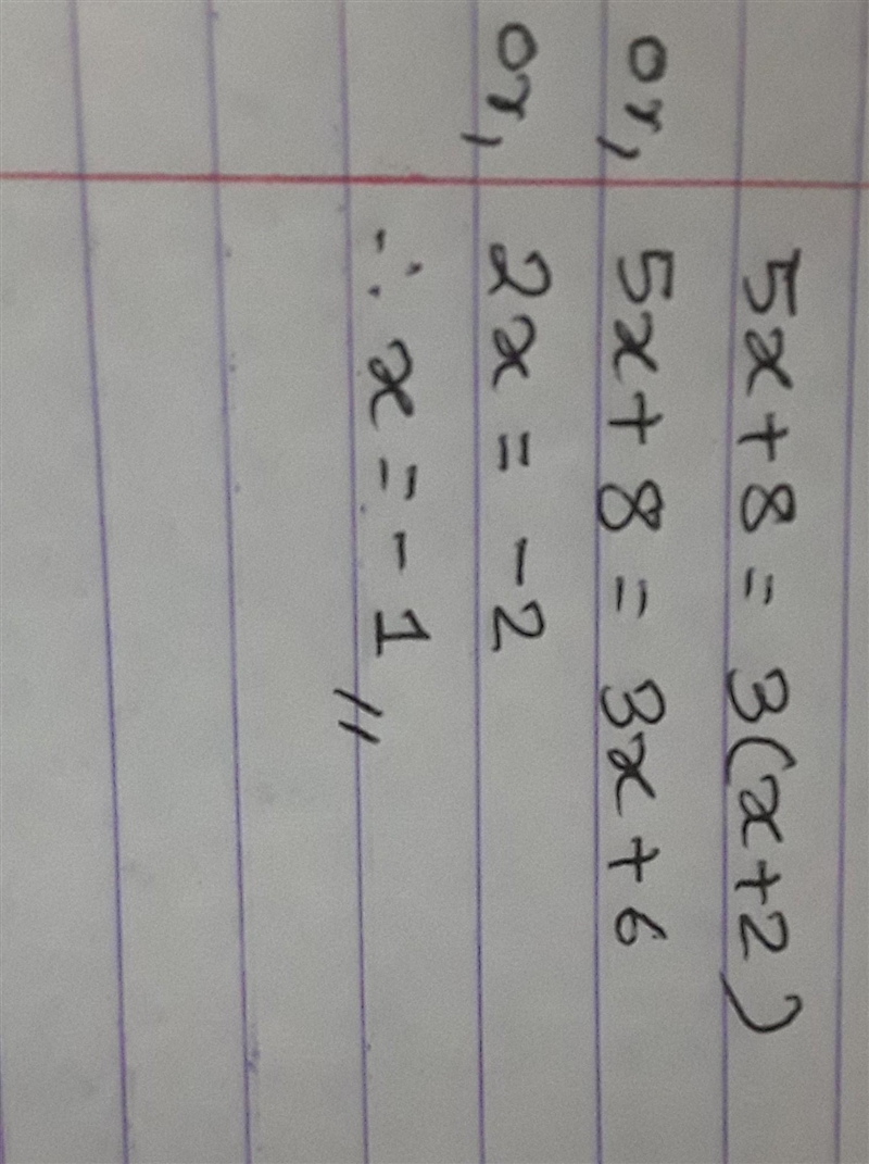 5x+8=3(x+2) anyone know the answer?-example-1