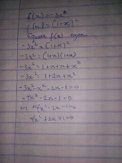 Evaluating function rules f(x)= -3x^2 f(x)=(1+x)^2​-example-1