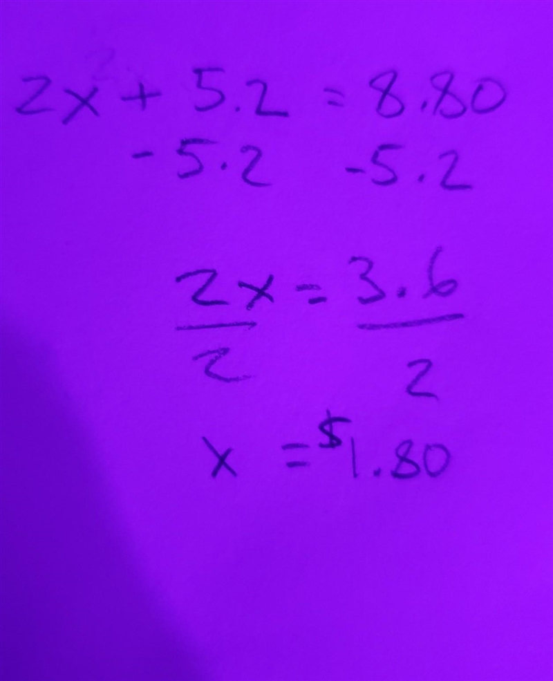 Eric spent 9.86 on oranges . If oranges are selling for 0.85 a pound , how many pounds-example-2