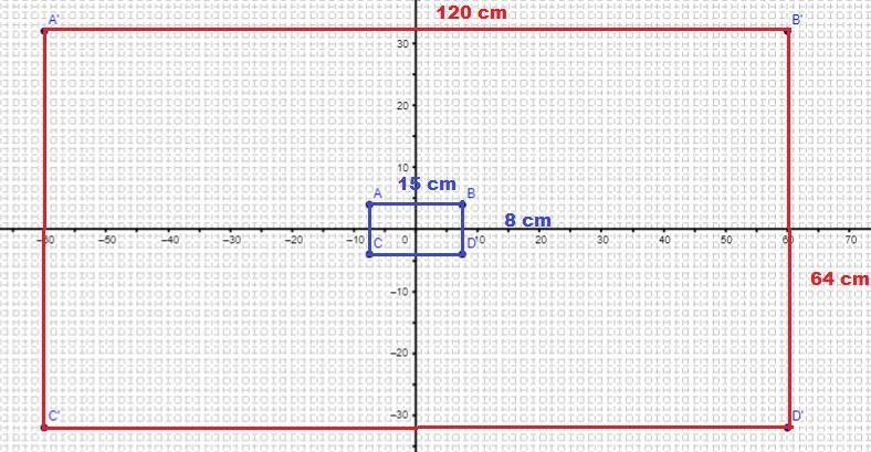 NEED HELP ASAP!!! 30 POINTS 1. Your mission is to dilate the rectangle shown below-example-1