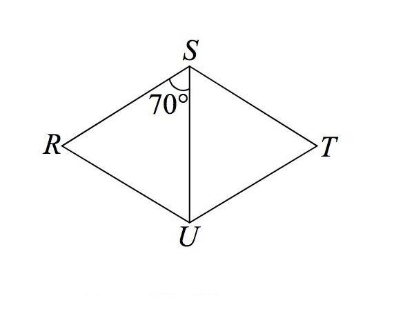 Please help! if rstu is a rhombus, find m<uts ​-example-1