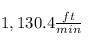 A water wheel has a radius of 18 feet. the wheel is rotating at 5 revolutions per-example-1