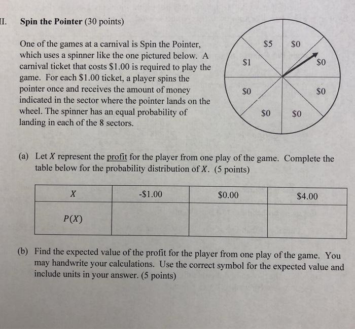 One of the games at the carnival was Spin the Pointer, which uses a spinner like the-example-1