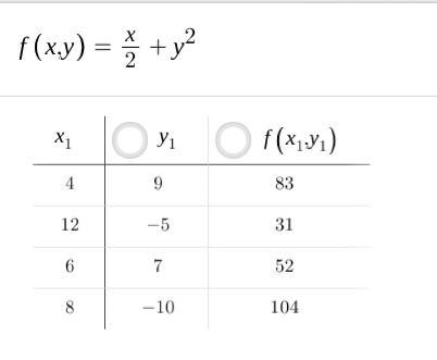 Considering the expression x/2 + y2. Which statements are true?Mark all that apply-example-1