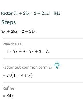 Factor the following expression: 7x + 28x2 + 21x​-example-1