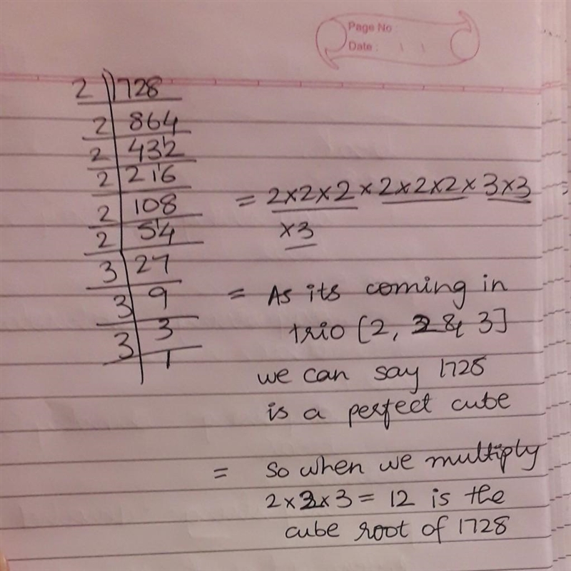 The volume of a storage pod that is shaped like a cube is 1728 cubic feet whats the-example-1