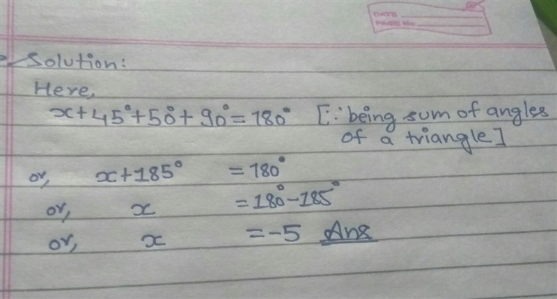 What does x =? Solve for x-example-1