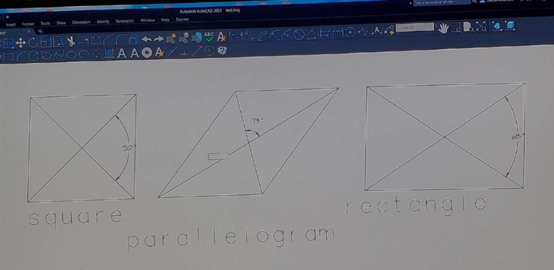 In rectangle ABCE, AC is the diagonal. BD⟂AC at O. AB = 13, OA=5. Find the length-example-1