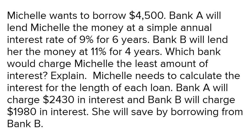 Question 2 20 pts Michelle deposits $750 into a new bank account that earns 2.5% simple-example-1