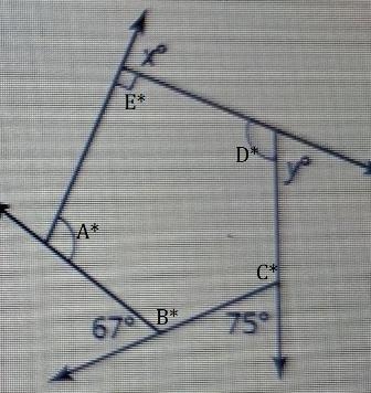 Consider the polygon shown. Determine the value of y. PLEASE HELP​-example-1