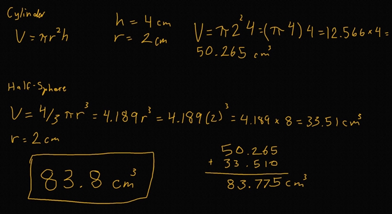 Approximate the volume of the solid. *round your answer to the nearest tenth.-example-1