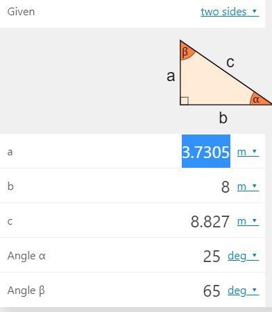 Find the length of side b. b=_m-example-1