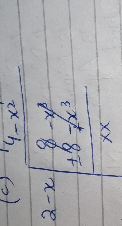 Dividing (8-x³) by (2-x), the quotient is _​-example-1