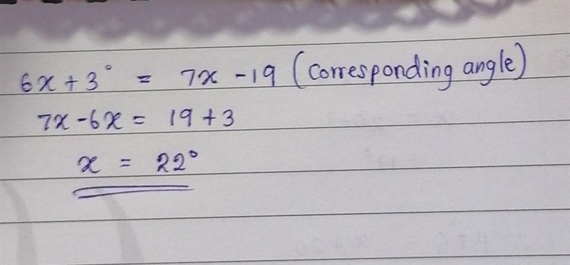 Given m//n find the value of x. see attachment.-example-1