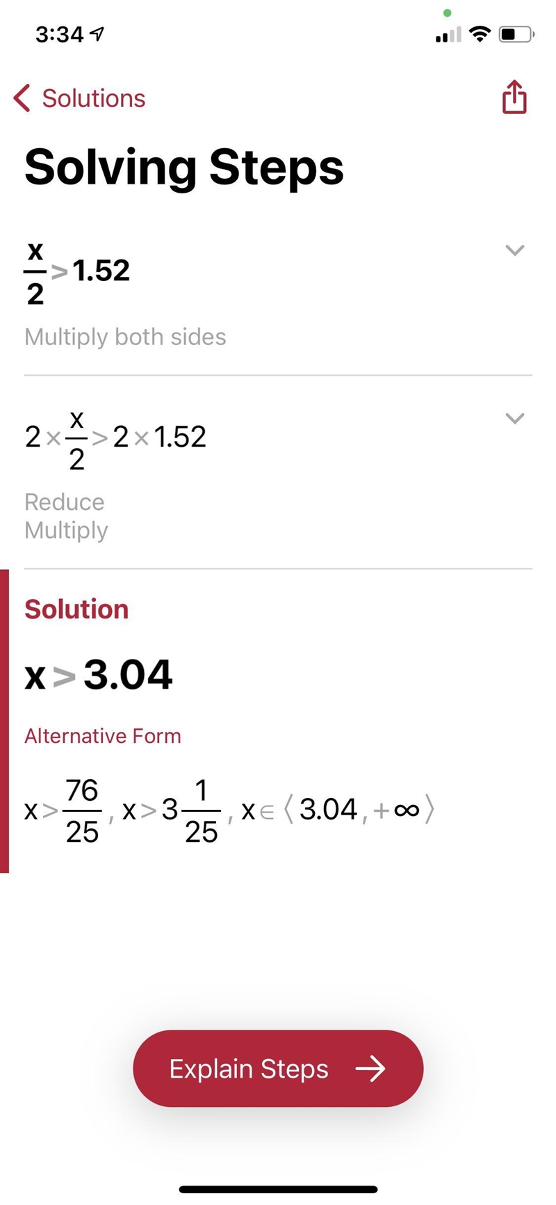 Solve the inequality x/2 > 1.52-example-1