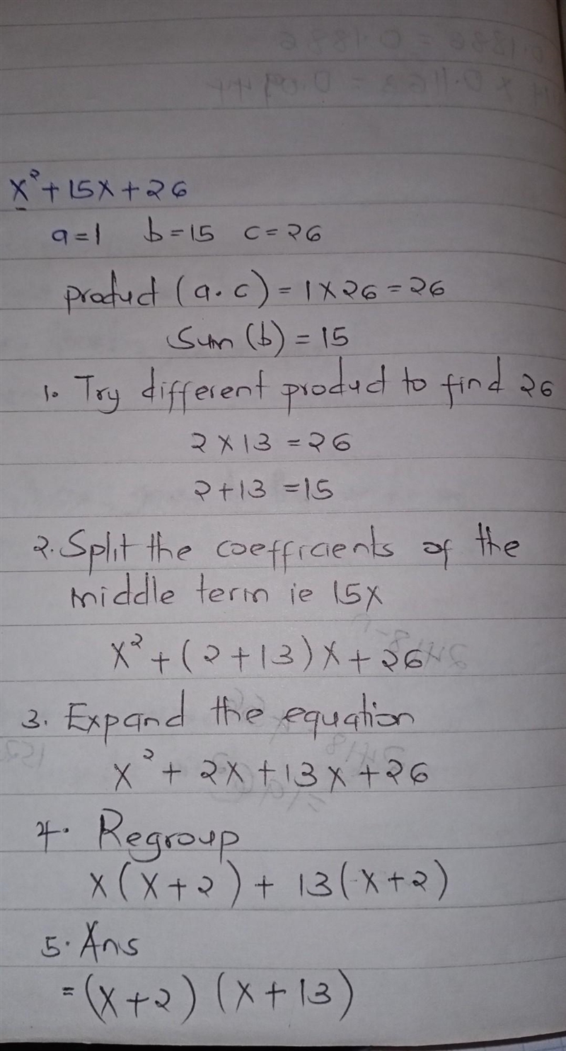 Factorise the following expression ​-example-1