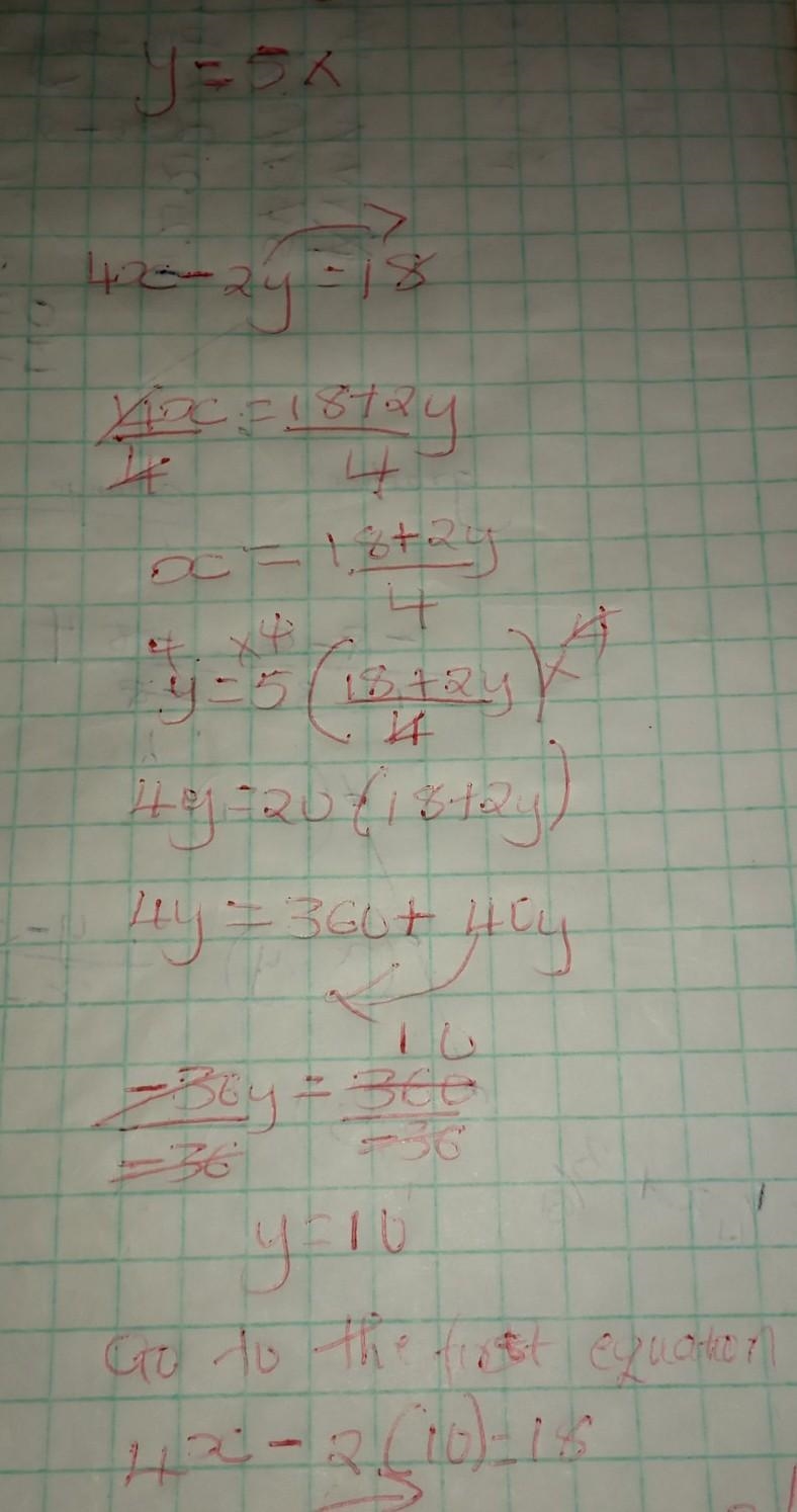 My little cuz need help can you help her please Its Eight grade math Solve the equation-example-1