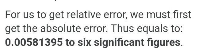 Find the relative error of the number 8.6 if both of it's digits are correct​-example-1