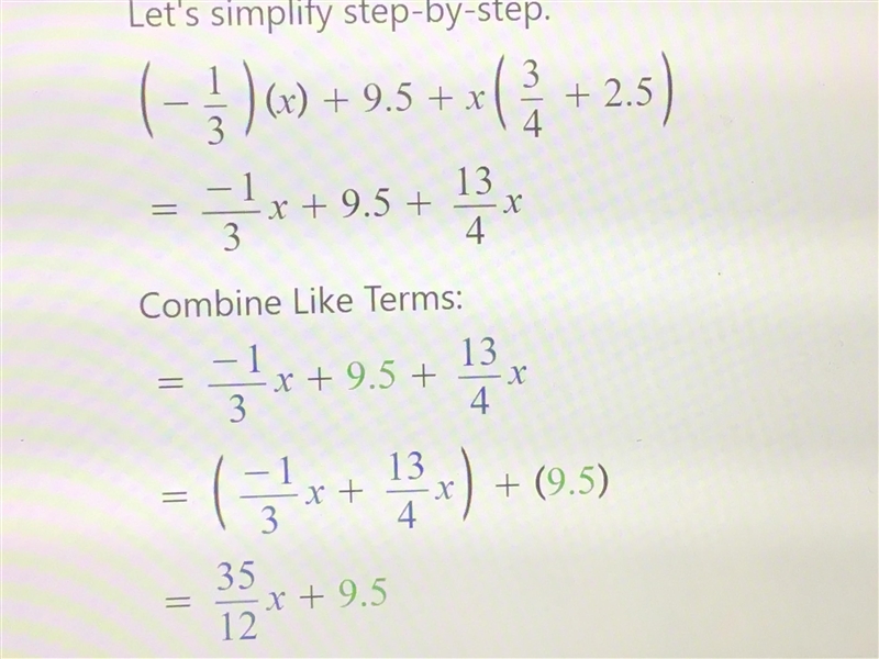 (-1/3x+9.5)+ x(3/4+2.5)-example-1