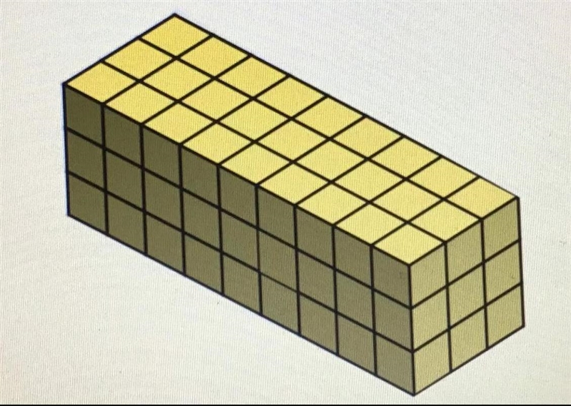 A box is being packed with cubes that measure 1 cubic foot. What is the volume of-example-1