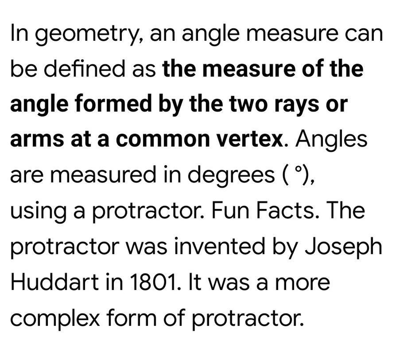 Define measure of an angle-example-1