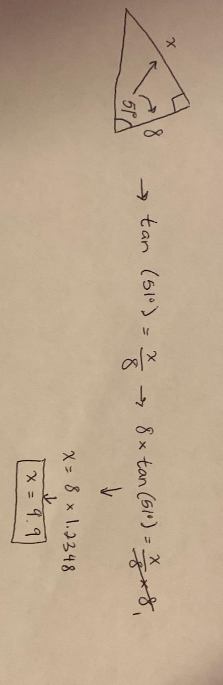 What is the value of x-example-1