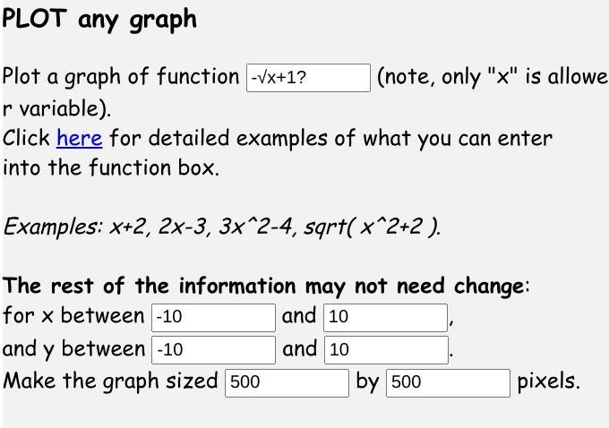 Which of the following is the graph of y= -√ x + 1?-example-1