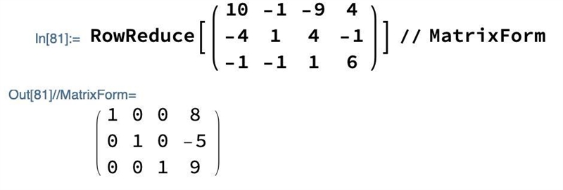 3.) Solve the following system of equations for all three variables. 10x - y - 9z-example-1