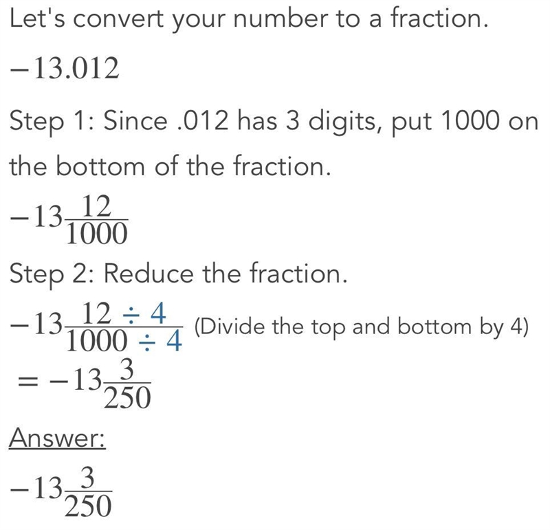 -13.012 as a fraction-example-1