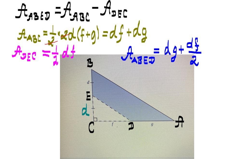 Find the area of the shaded figure below.-example-1