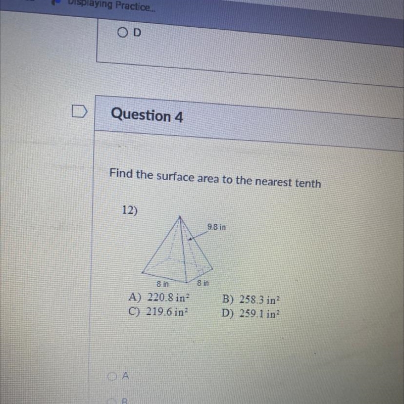 Find the surface area to the nearest tenth.-example-1