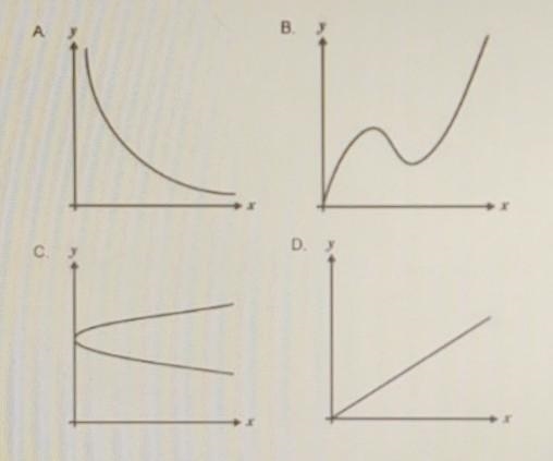 2 Which graph shows a proportional relationship? a b c d ​-example-1