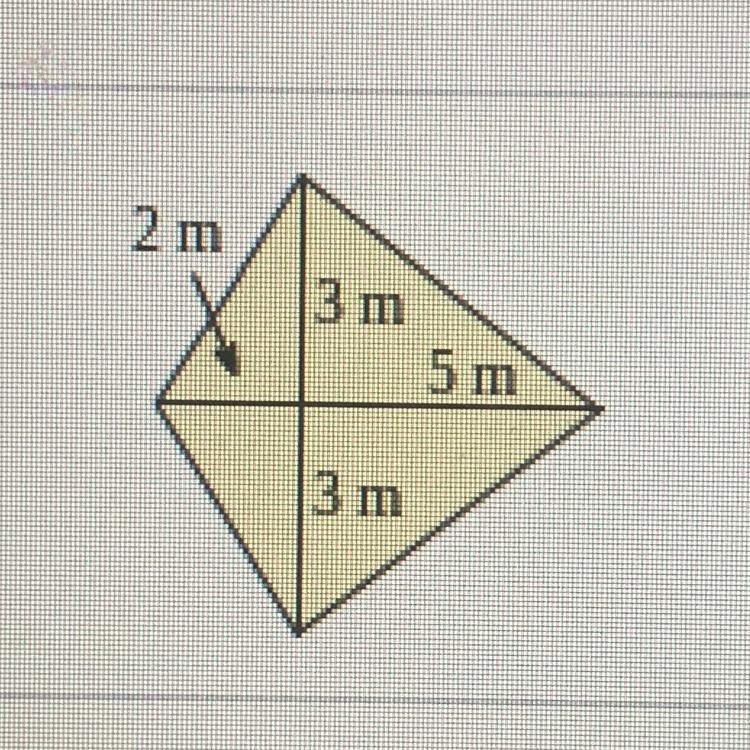 Find the area of the kite please. image included!!!-example-1