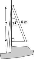 Please help asap 50 points The sail of a boat is in the shape of a right triangle-example-1