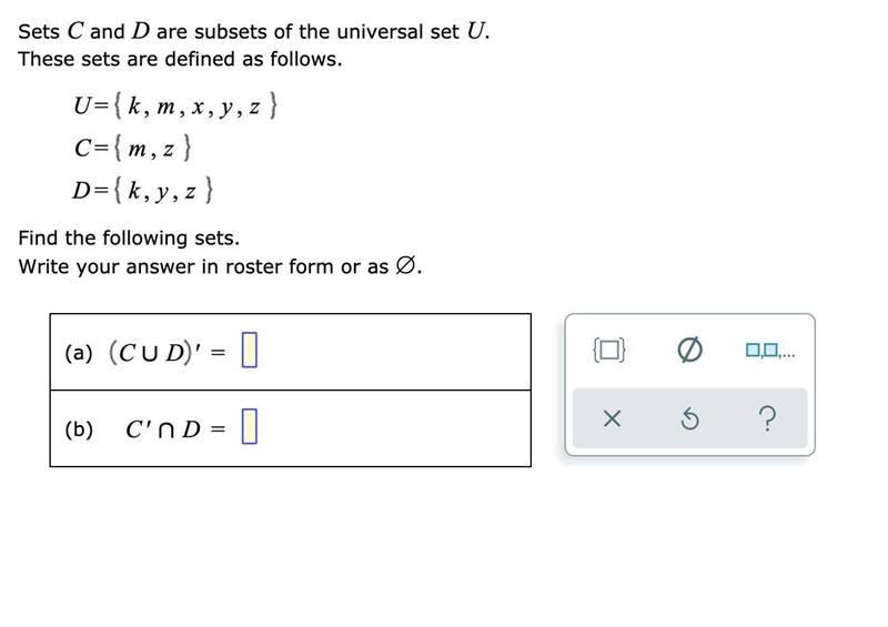 Subsets and Sets HELP Attached is the photo reference-example-1