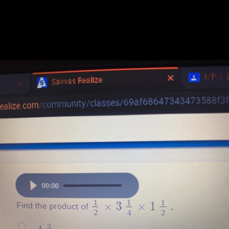 Find the product of 1/2 x 3 1/4 x 1 1/2-example-1