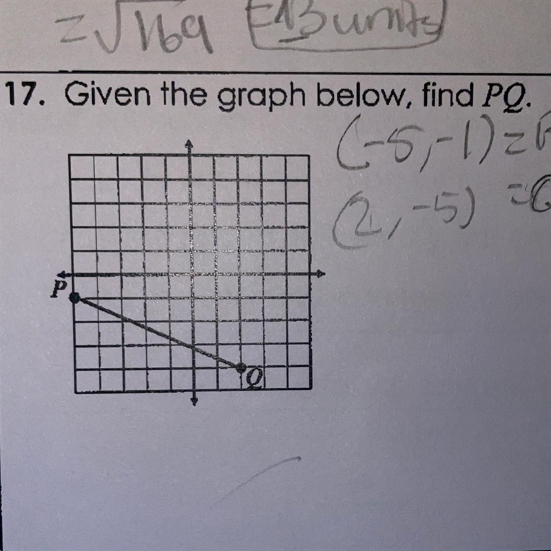 Given the graph below, find PQ-example-1